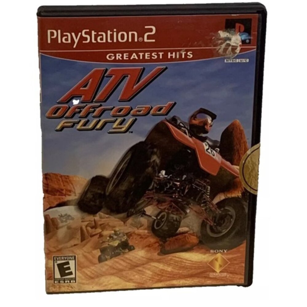 ATV Offroad Fury (Sony PlayStation 2, 2001) Driving All Terrain Vehicles Racing